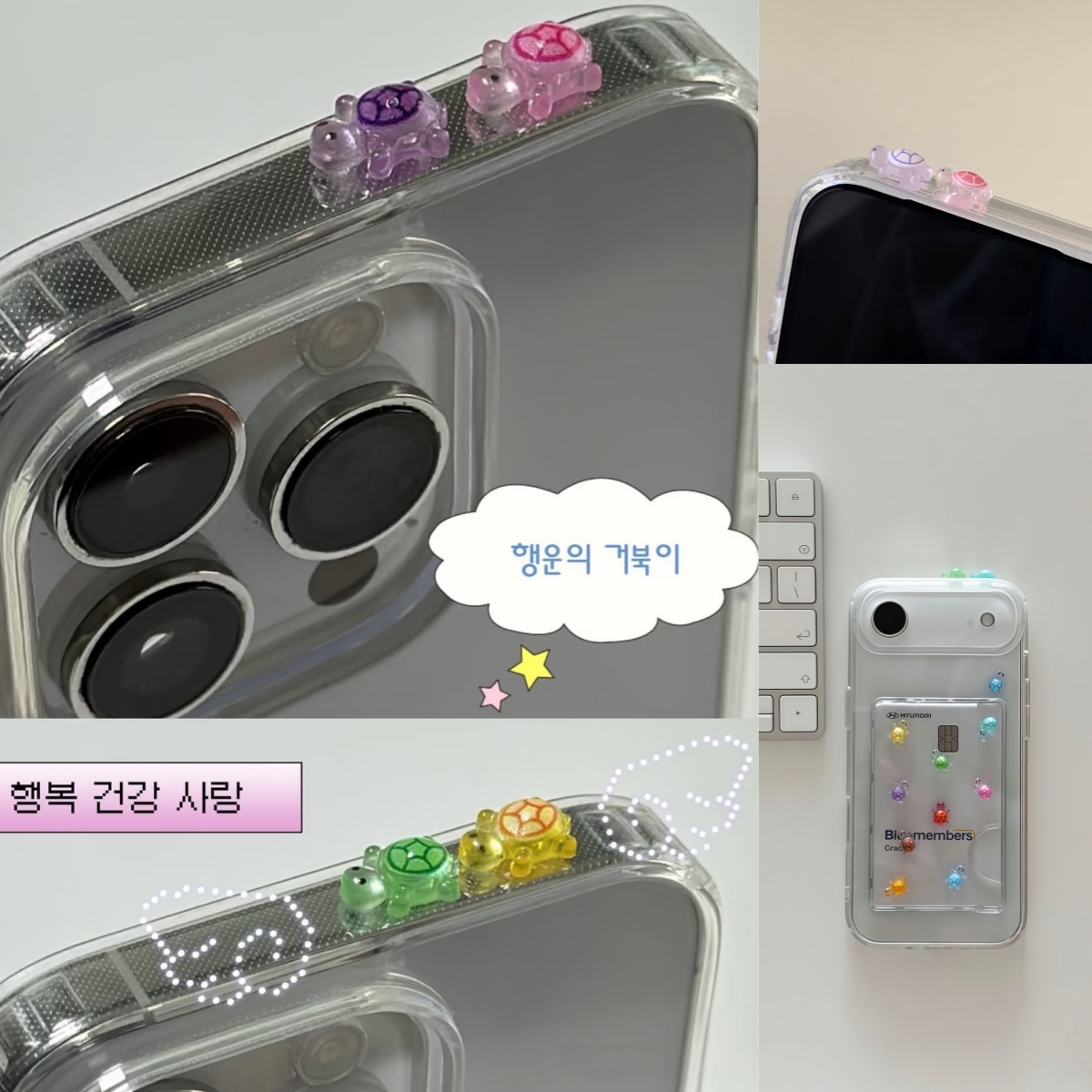 Resin Crafts - 100個入りミニ光るカメ 安全で環境に優しい樹脂製 かわいいネイルアートデコレーション 漫画風発光 DIYクラフトやマニキュア用