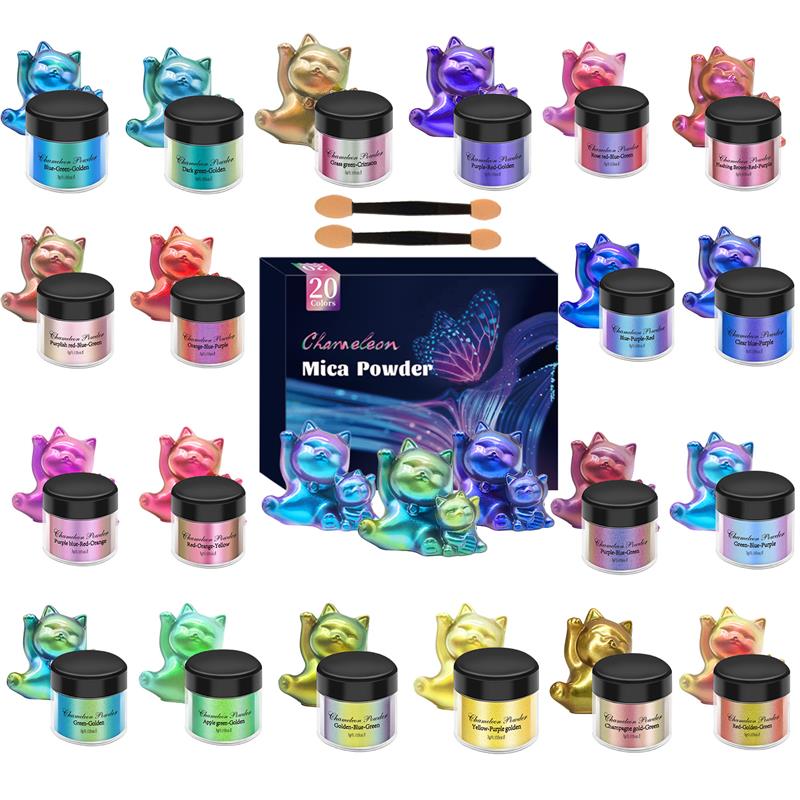 エポキシ樹脂のシーリングライト,レジンの変化,ジュエリーの作 - Resin Pigment Set のレビューと価格