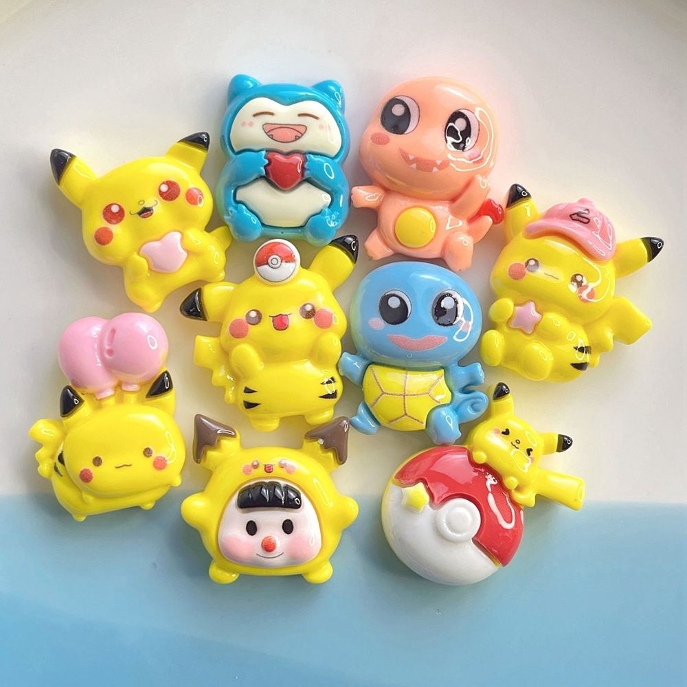 ポケモンの漫画風DIYクラフト材料、レジンアクセサリー、カビ - Resin Crafts のレビューと価格