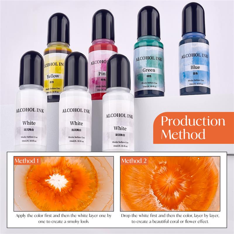 エポキシ樹脂染料拡散アルコール,水溶性色,DIYジュエリー製 - Resin Dye Alcohol のレビューと価格
